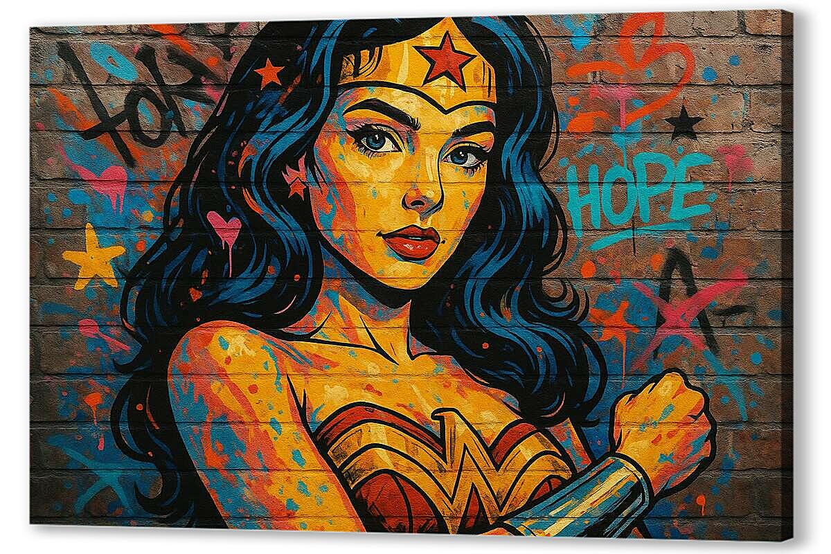 Постер Московский Поп-арт Лофт артикул 2-53-H