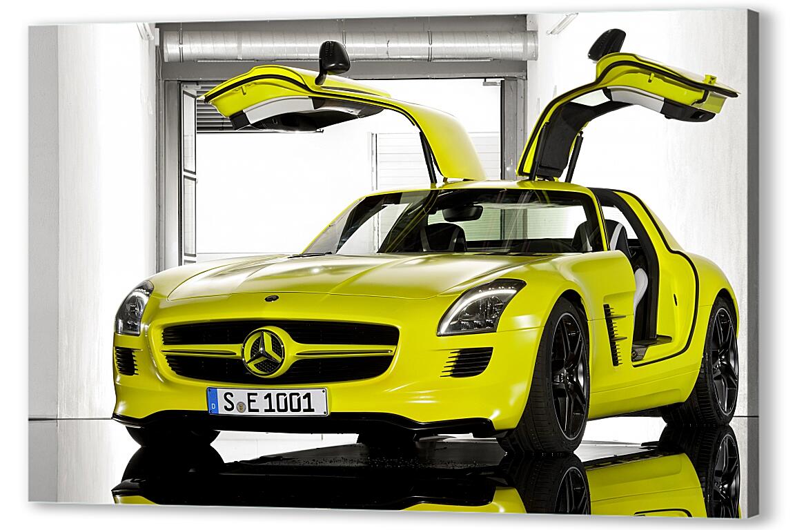 Постер Мерседес Бенц чайка (Mercedes-Benz) артикул 7123