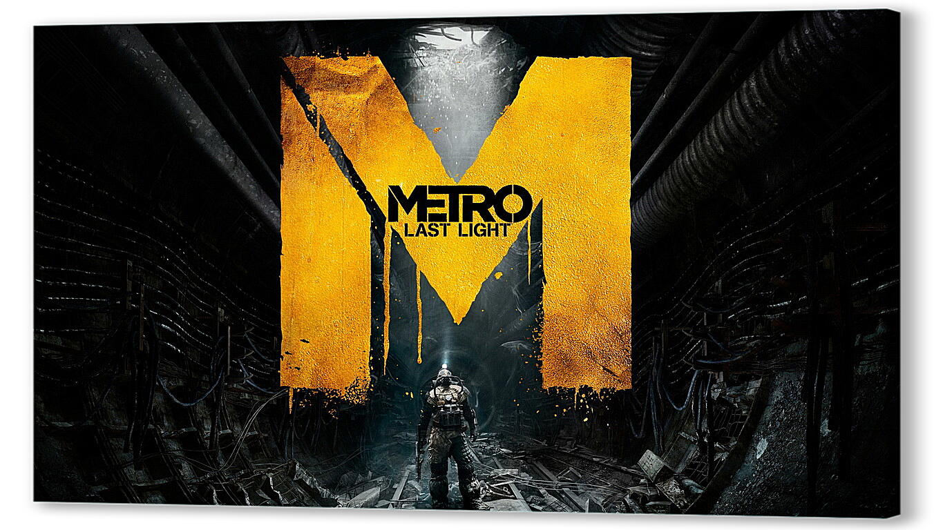 Постер (плакат) metro last light, game, sign
 артикул 20393