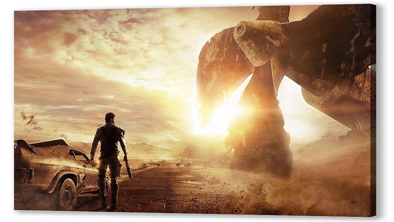 Постер mad max, explosion, game
 артикул 20399