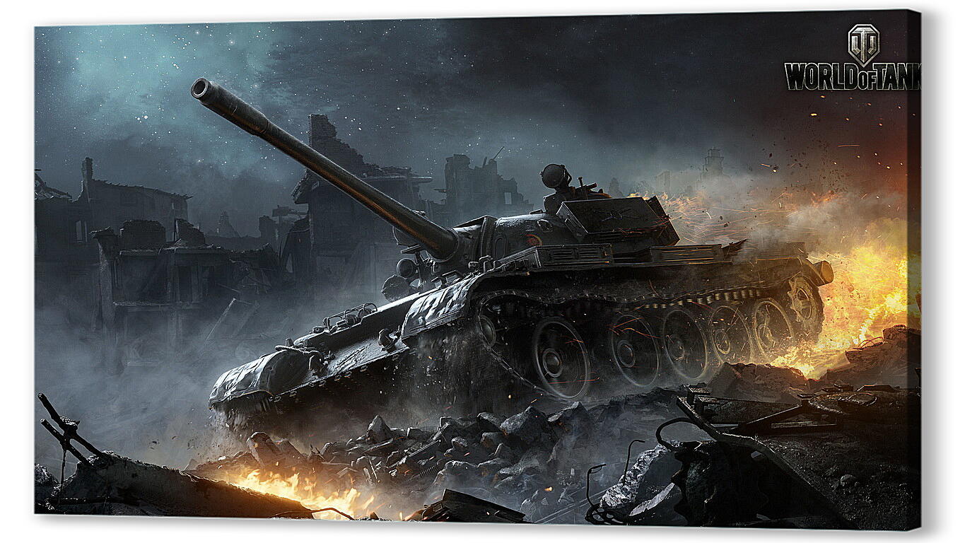 Постер (плакат) world of tanks, wargaming net, wg
 артикул 20467