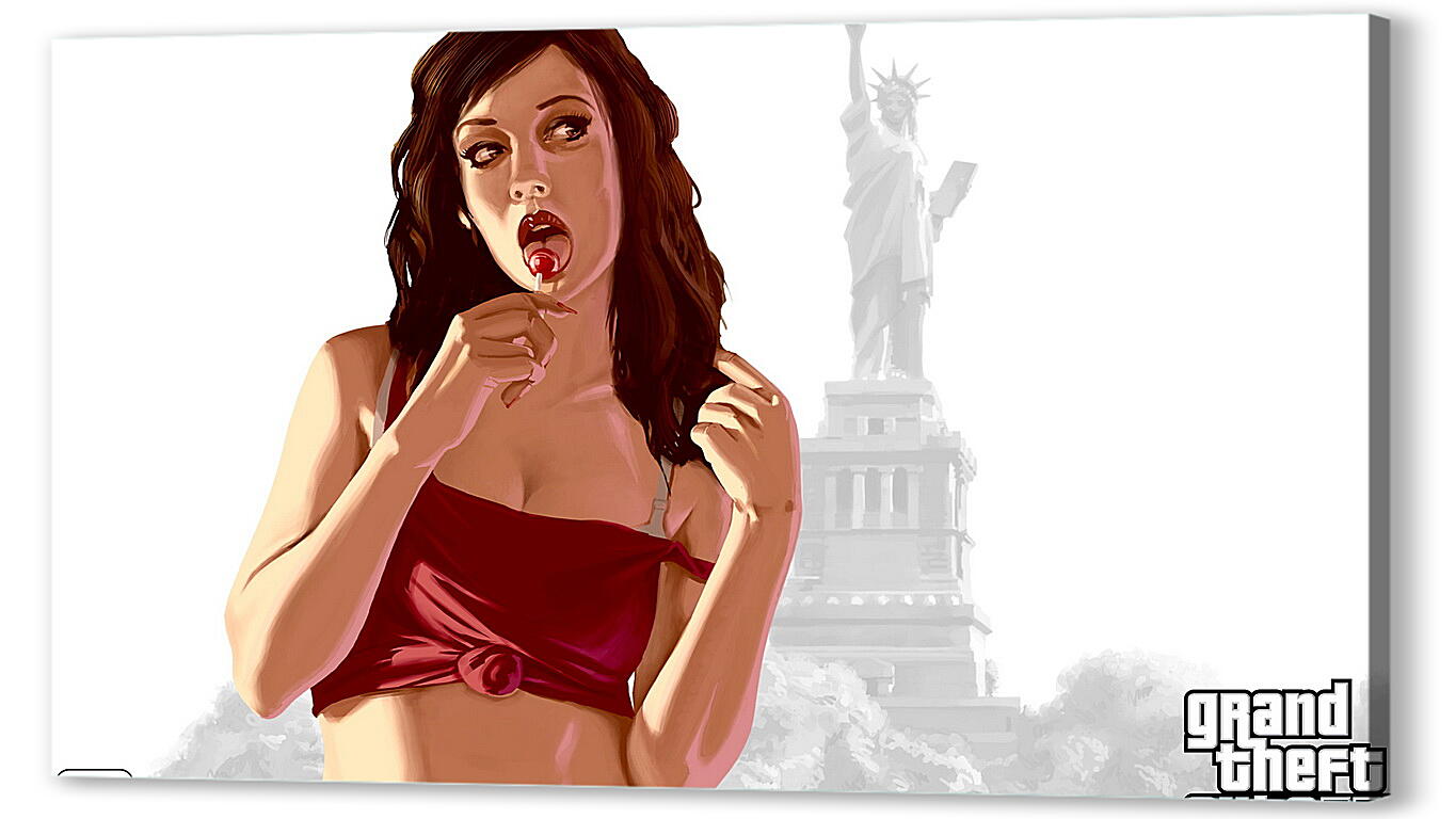 Постер lollipop, gta 4, girl
 артикул 20468