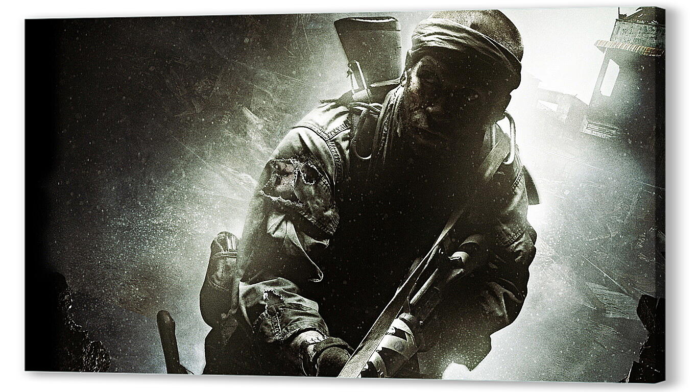 Постер call of duty, soldier, gun
 артикул 20484