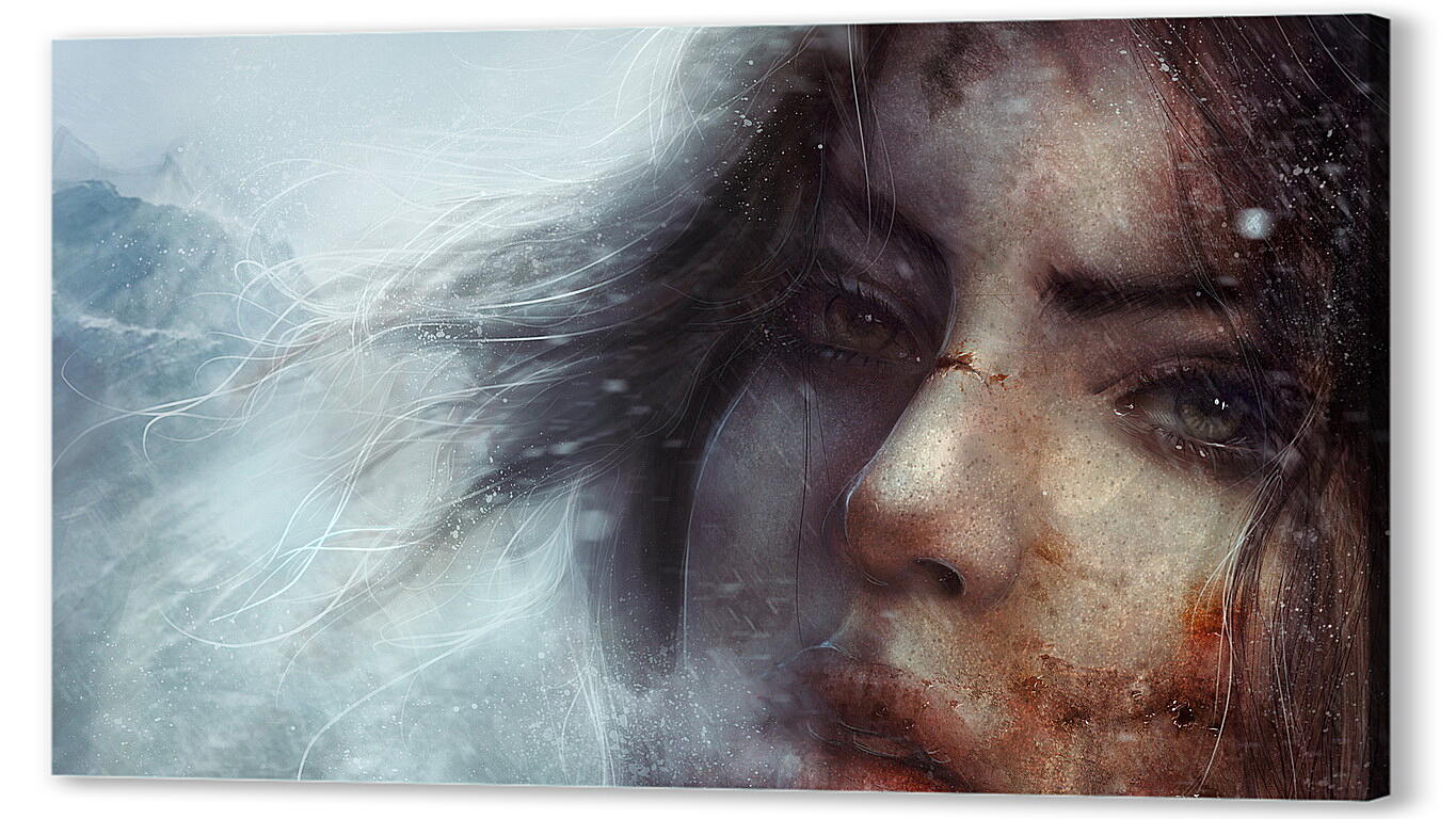 Постер lara croft, tomb raider, face
 артикул 20520