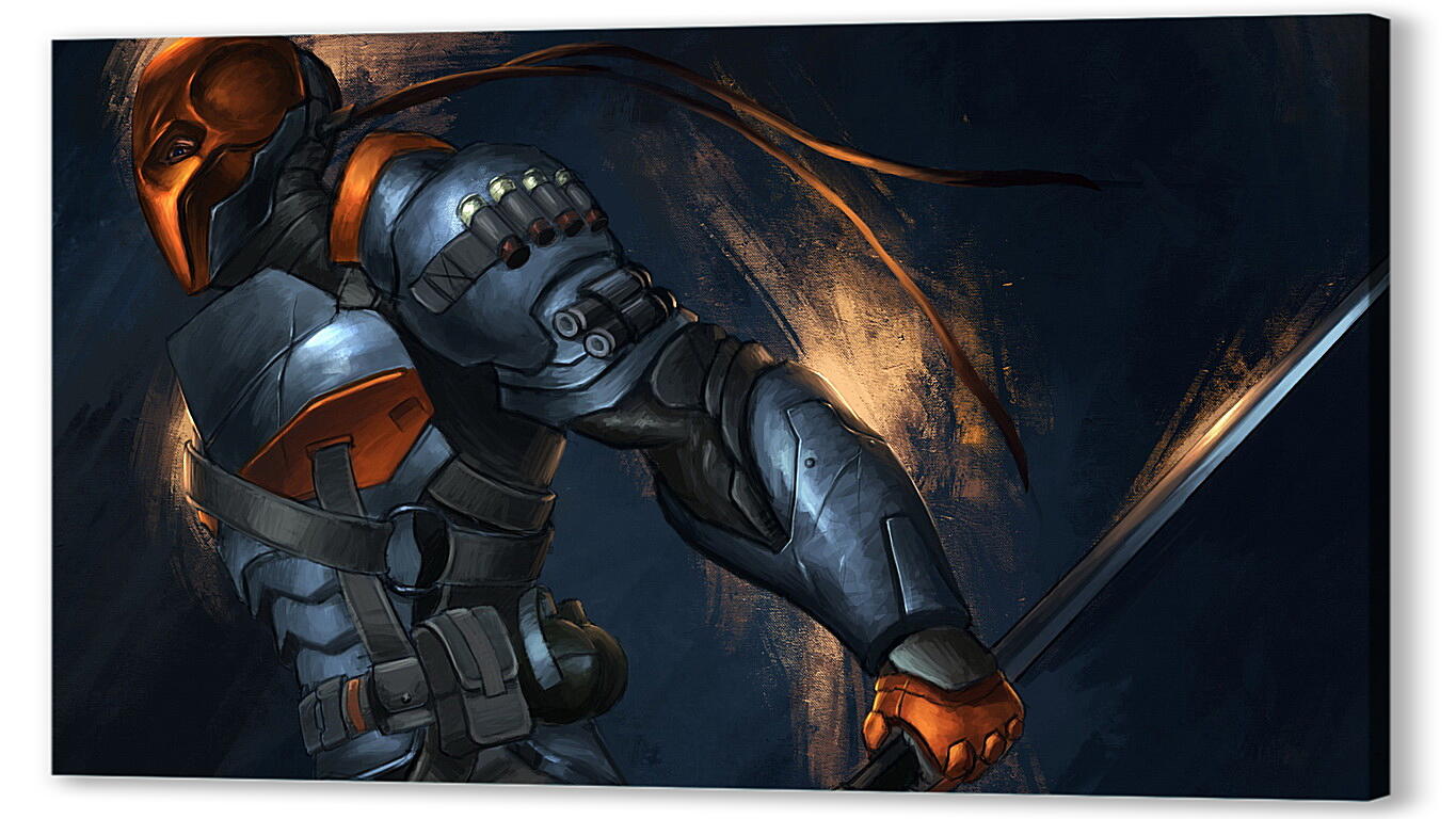 Постер batman, arkham origins, deathstroke артикул 20551