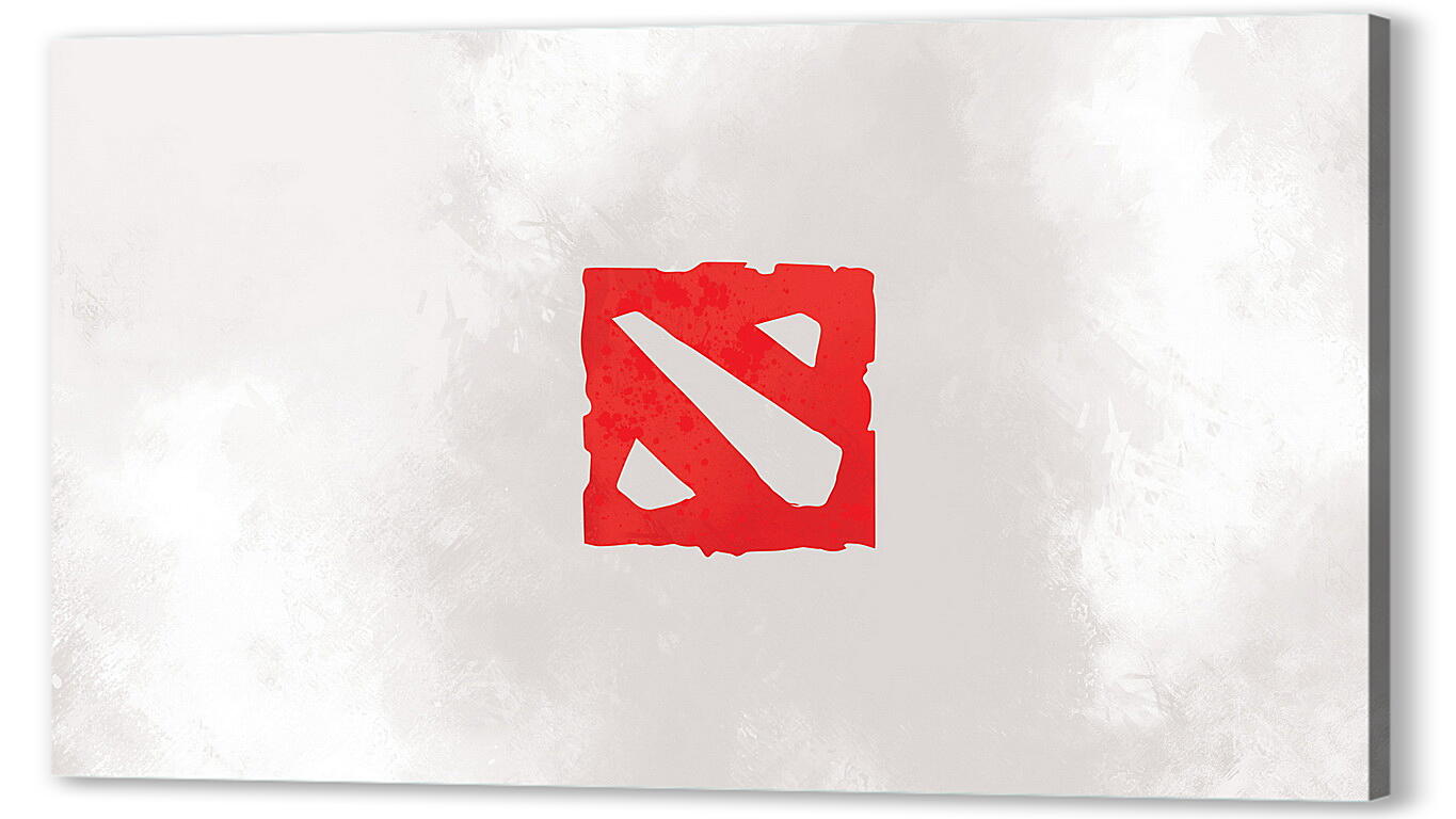 Постер (плакат) dota 2, art, logo артикул 20567