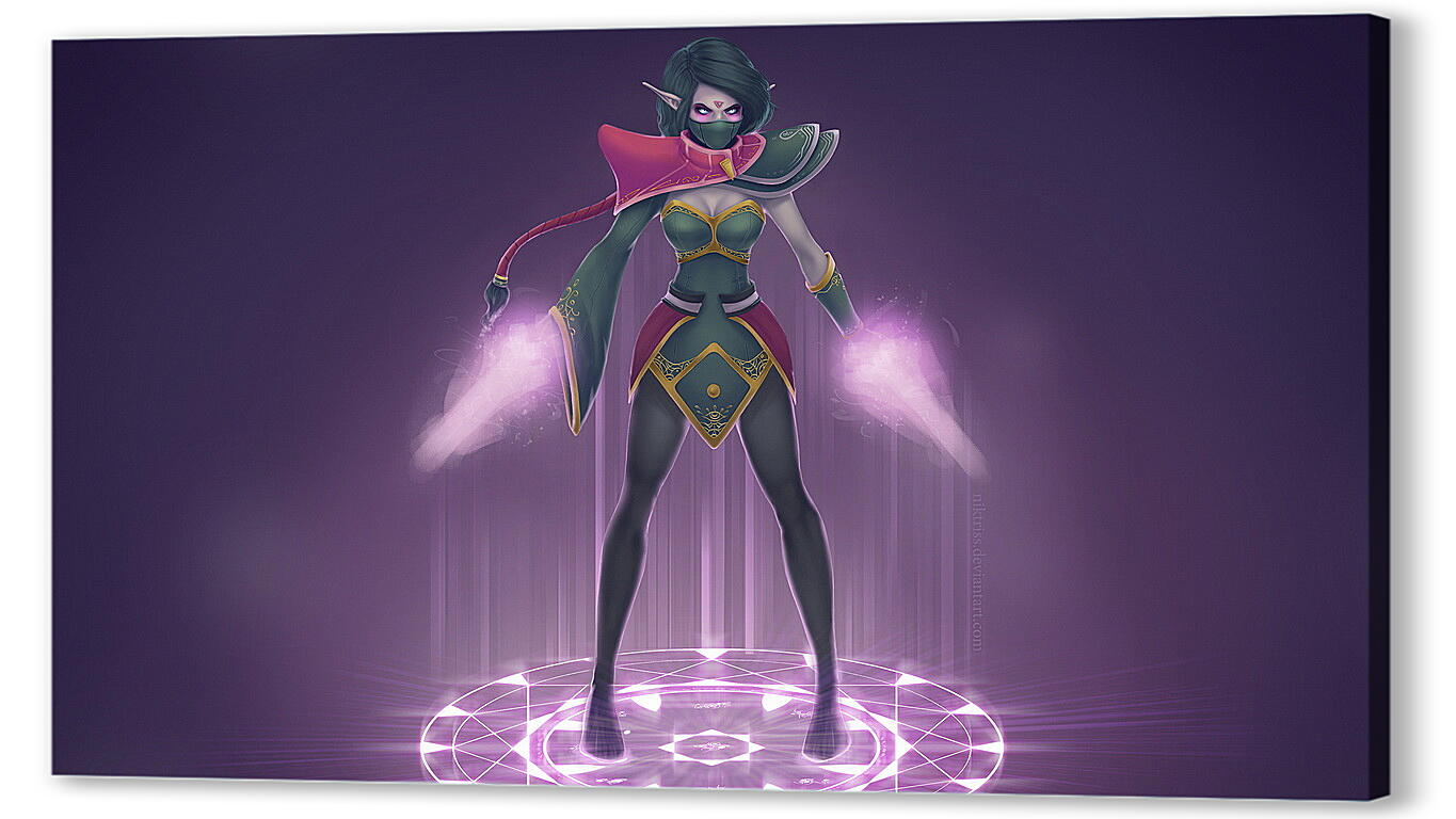 Постер lanaya, templar assassin, dota 2
 артикул 20590