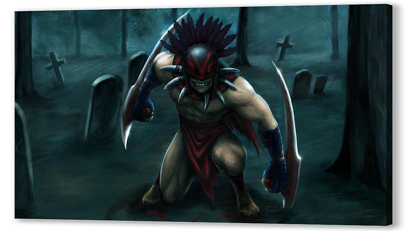 Постер bloodseeker, dota 2, art
 артикул 20615