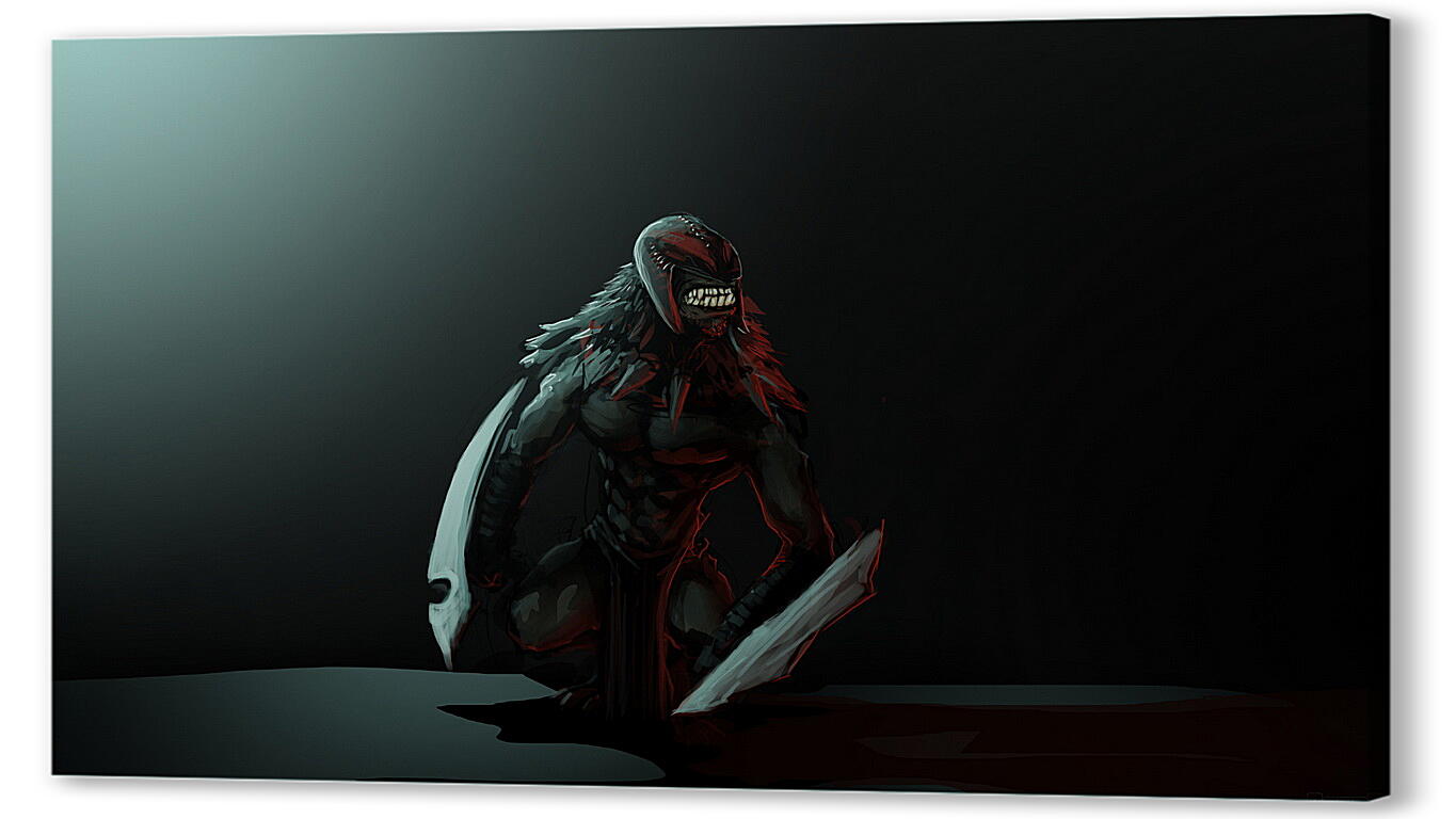 Постер bloodseeker, dota 2, art
 артикул 20661