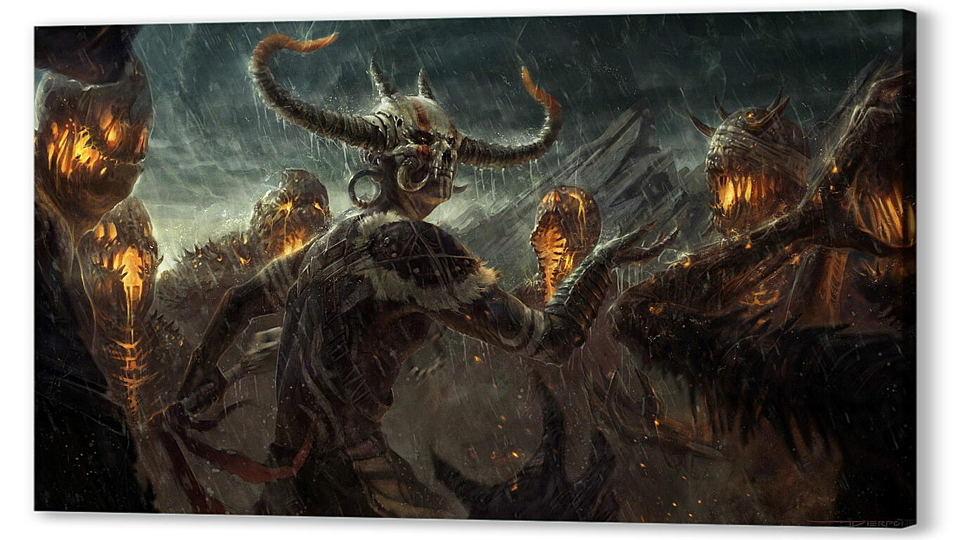Постер (плакат) diablo iii, diablo, diablo 3 reaper of souls артикул 20664