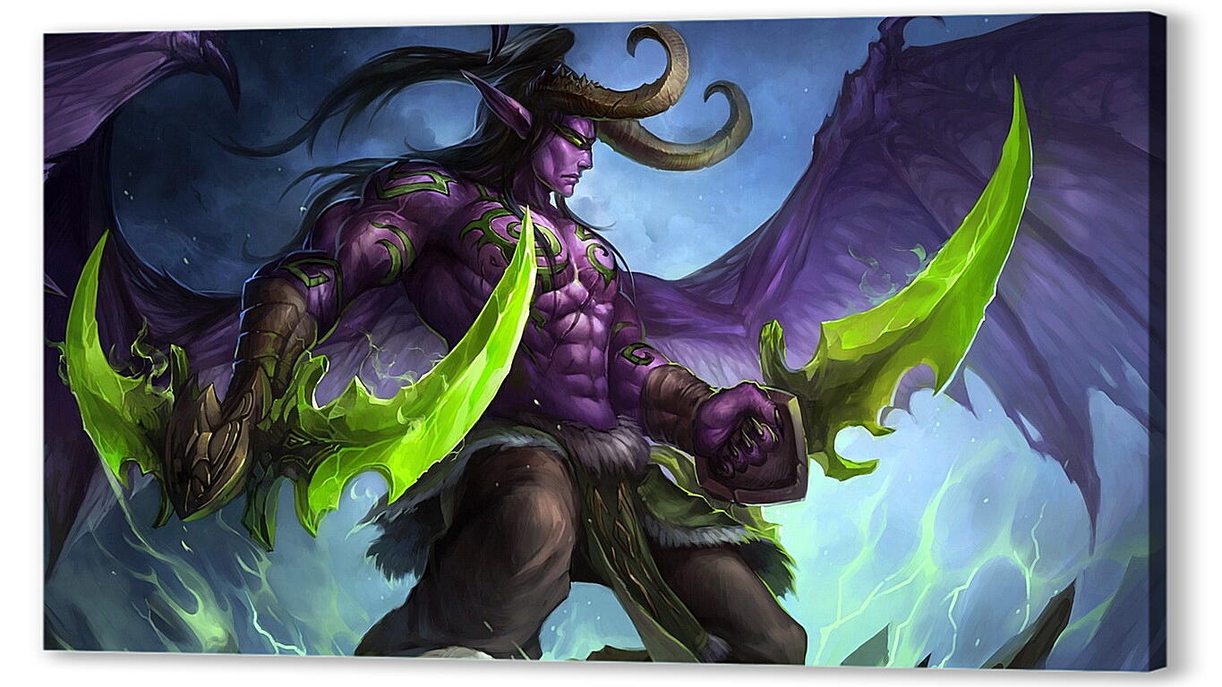 Постер (плакат) Illidan Stormrage артикул 20682