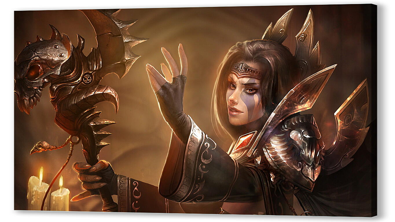 Постер jandice barov, world of warcraft, character артикул 20708