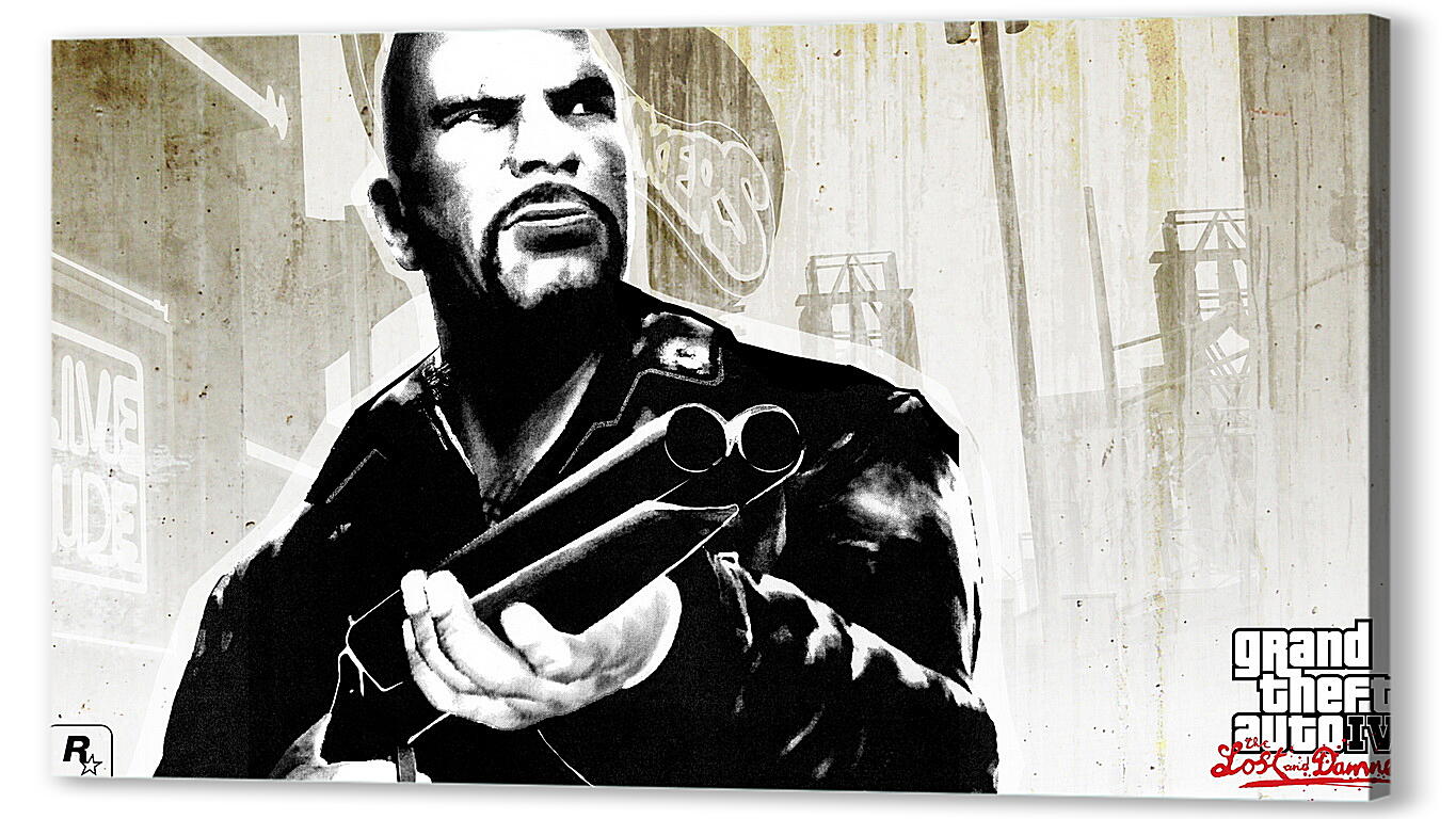 Постер johnny klebitz, gta 4 lost and damned, grand theft auto 4
 артикул 20709