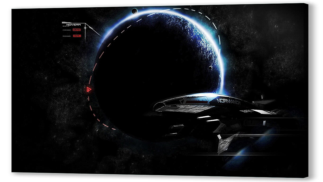 Постер mass effect 3, ship, earth
 артикул 20712