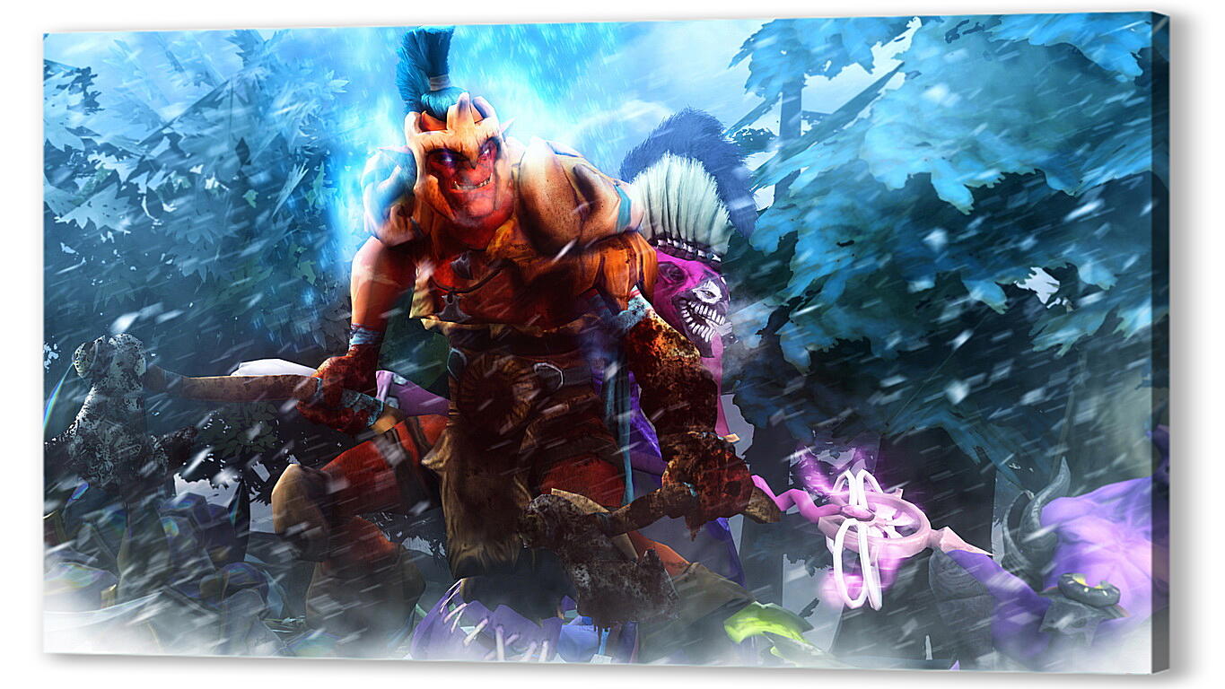 Постер two, dota 2, trolls
 артикул 20726