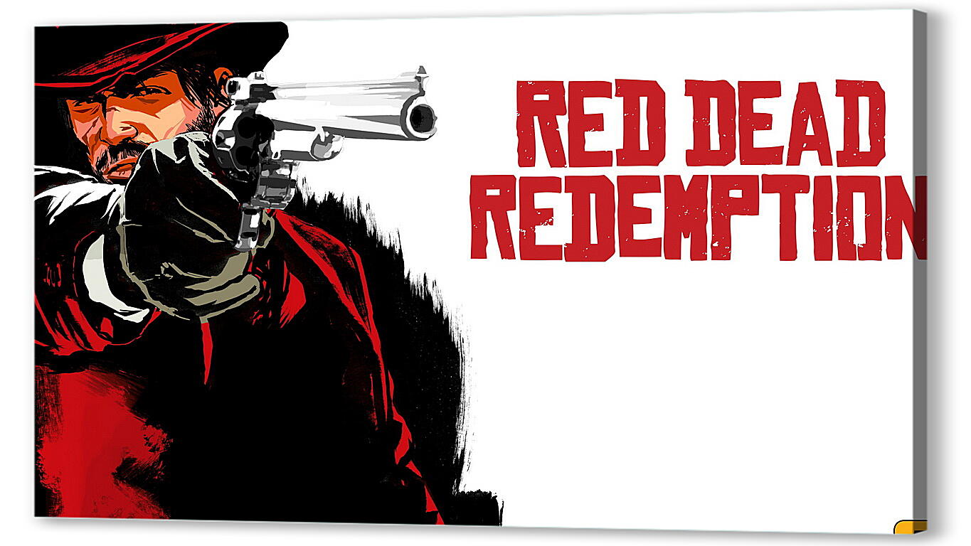 Постер red dead redemption, cowboy, hat артикул 20759