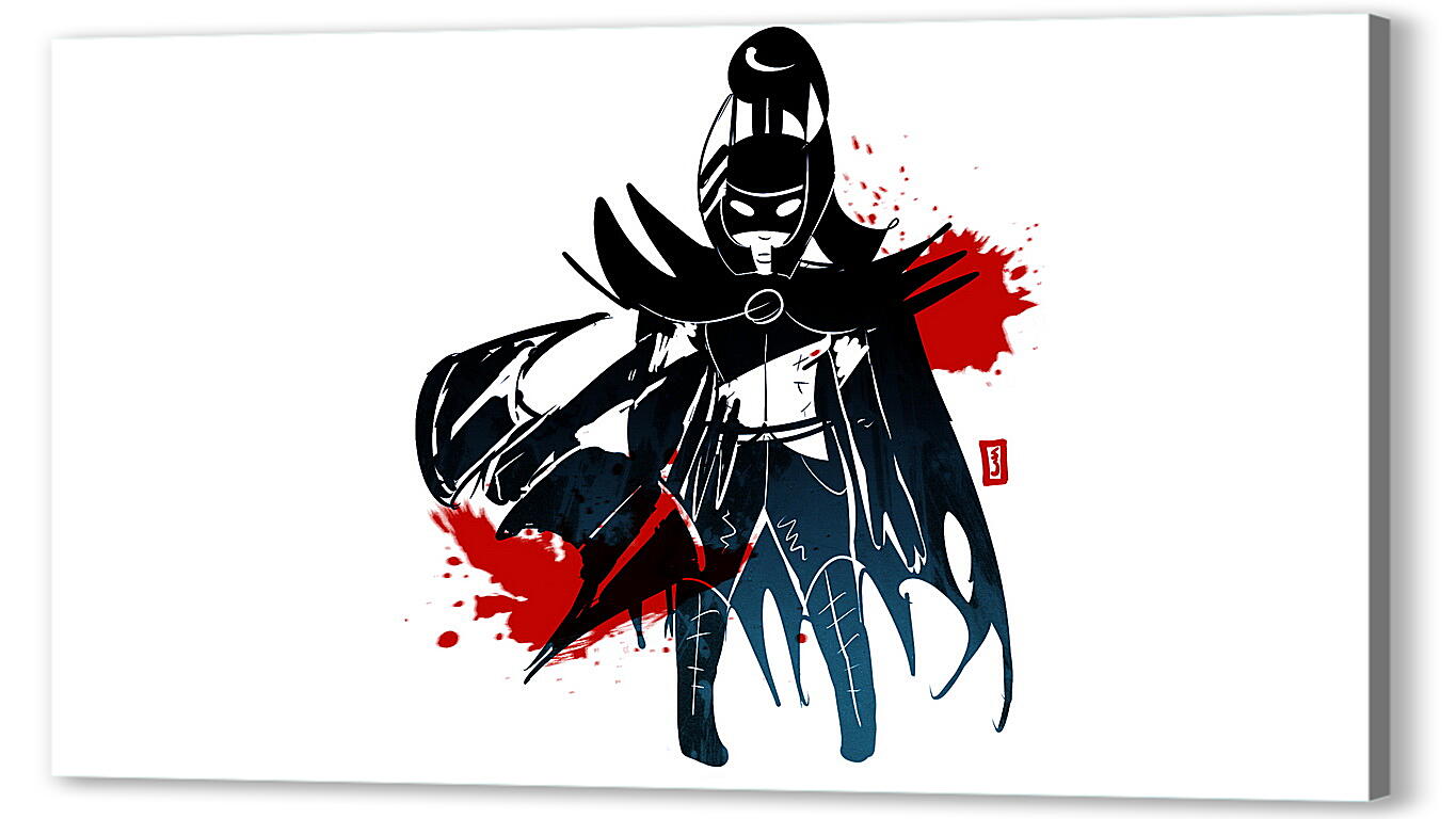 Постер phantom assassin, dota 2, simple art
 артикул 20771