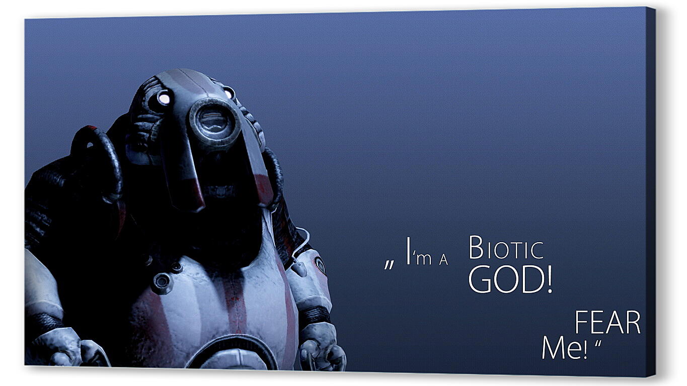 Постер mass effect 3, niftu cal, quote
 артикул 20797