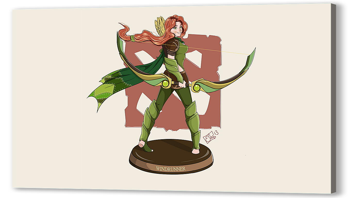 Постер windrunner, dota 2, art
 артикул 20824