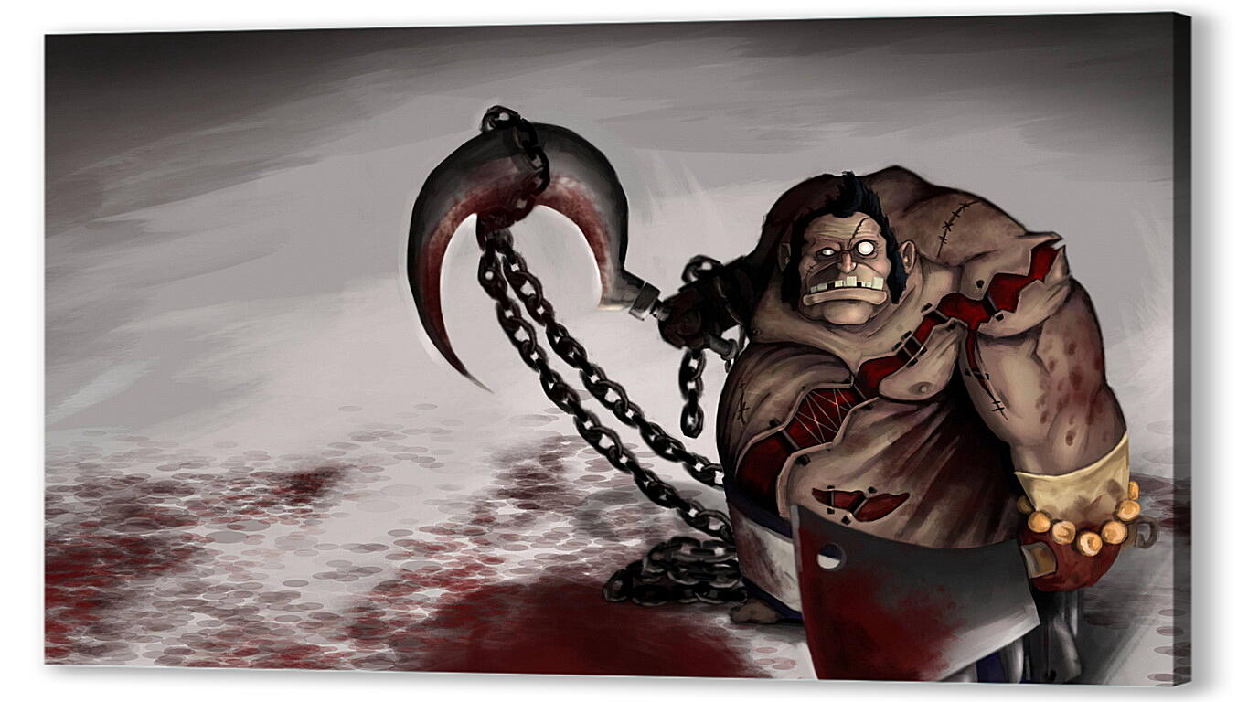Постер pudge, dota 2, art
 артикул 20835