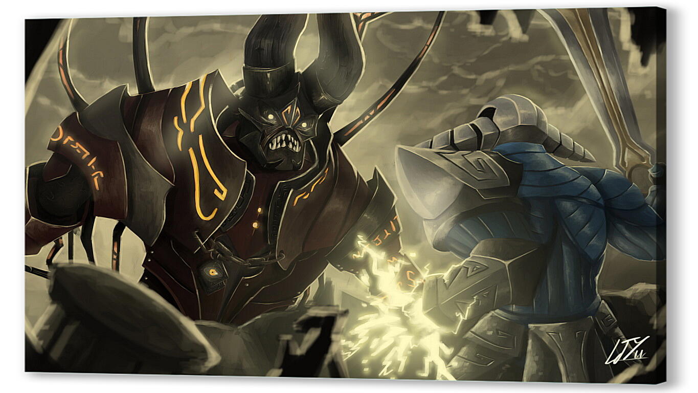 Постер doom, sven, dota 2
 артикул 20878