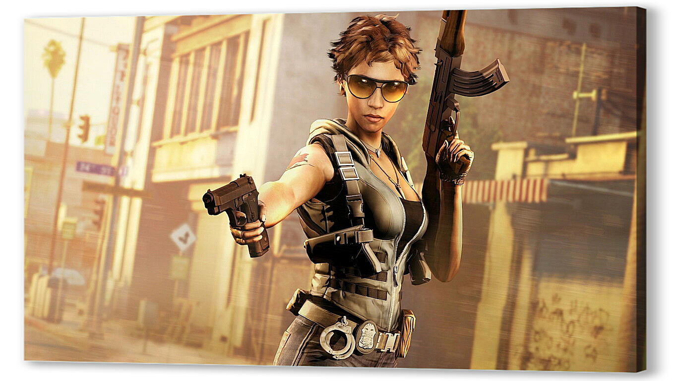 Постер call of juarez, molly ferguson, gun артикул 20913