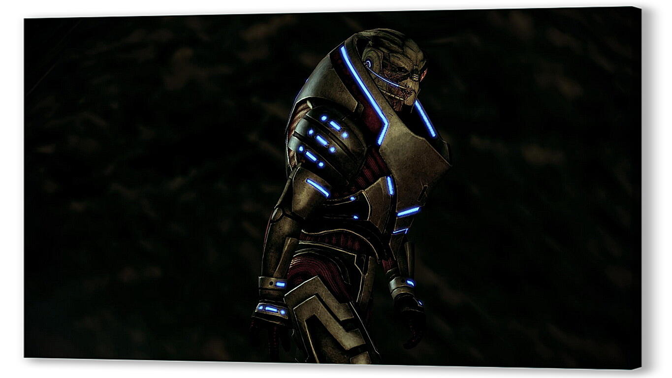 Постер mass effect, garrus vakarian, ammunition
 артикул 20920