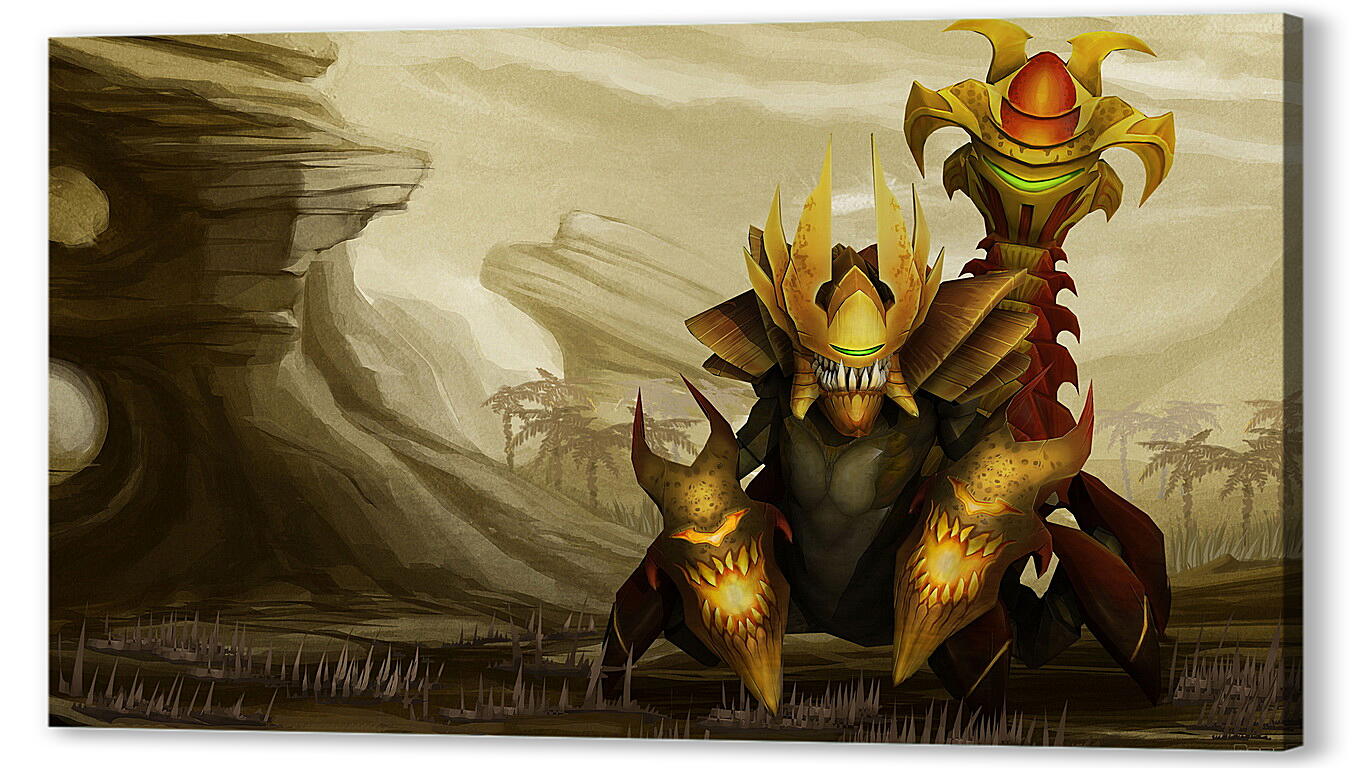 Постер (плакат) sand king, dota 2, art
 артикул 20932