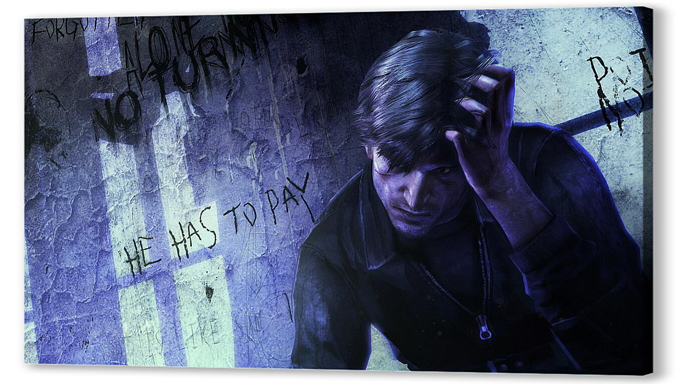 Постер (плакат) silent hill downpour, silent hill, murphy pendleton артикул 20990