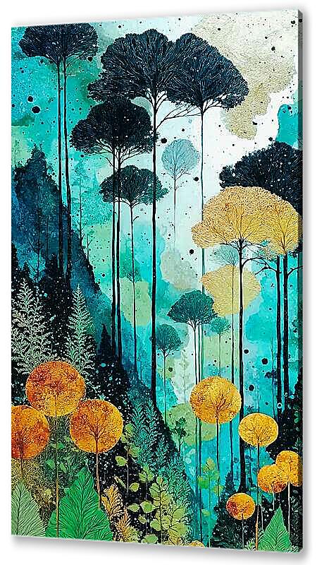 Постер Лес 1 артикул 21-52-H