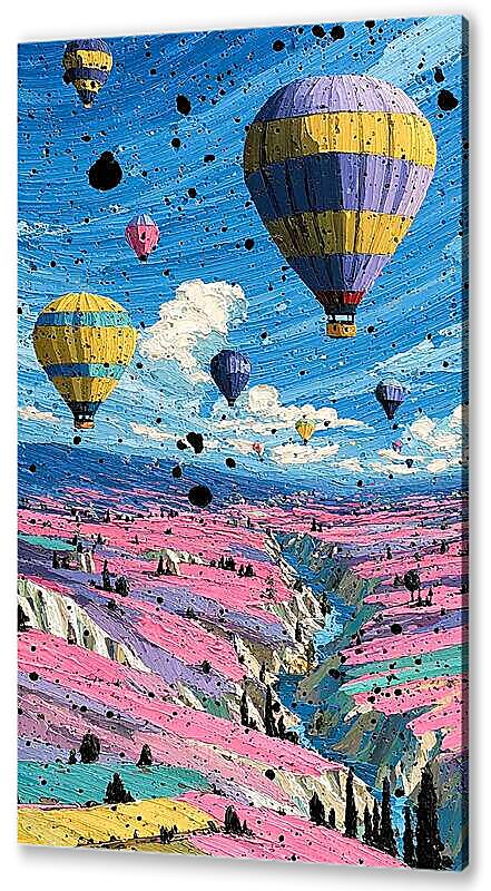 Постер Воздушные шары 3 артикул 21-58-H