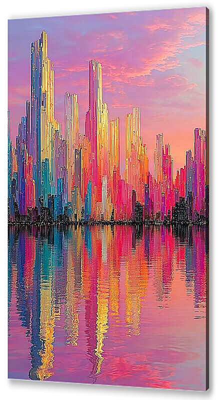 Постер Город 2, фэнтези артикул 21-61-H