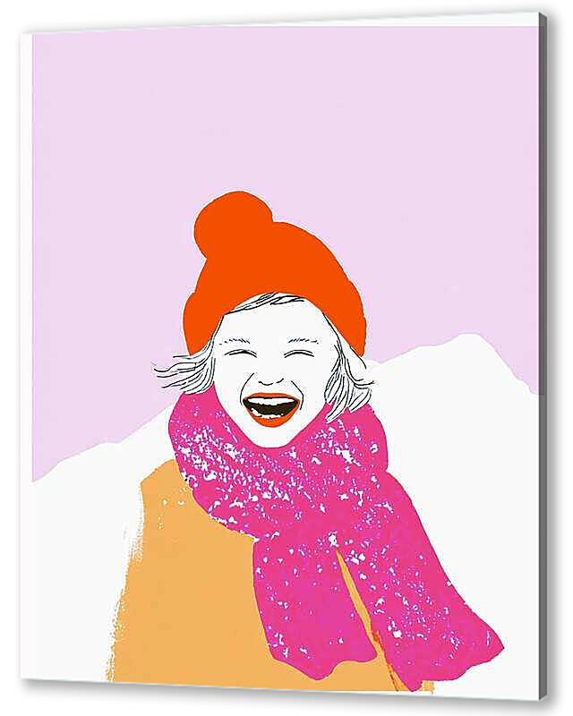 Постер Снежный день артикул 21-65-H