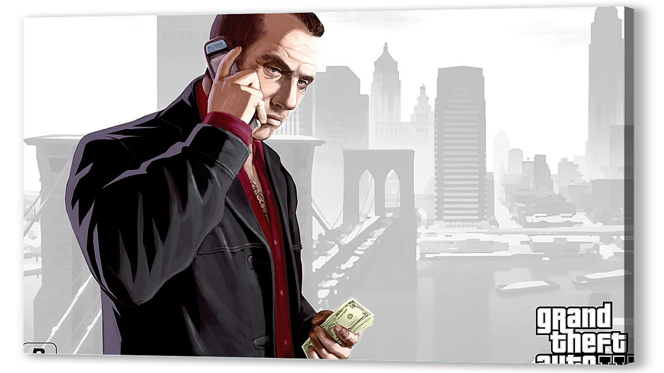 Постер faustin, gta 4, grand theft auto 4
 артикул 21007