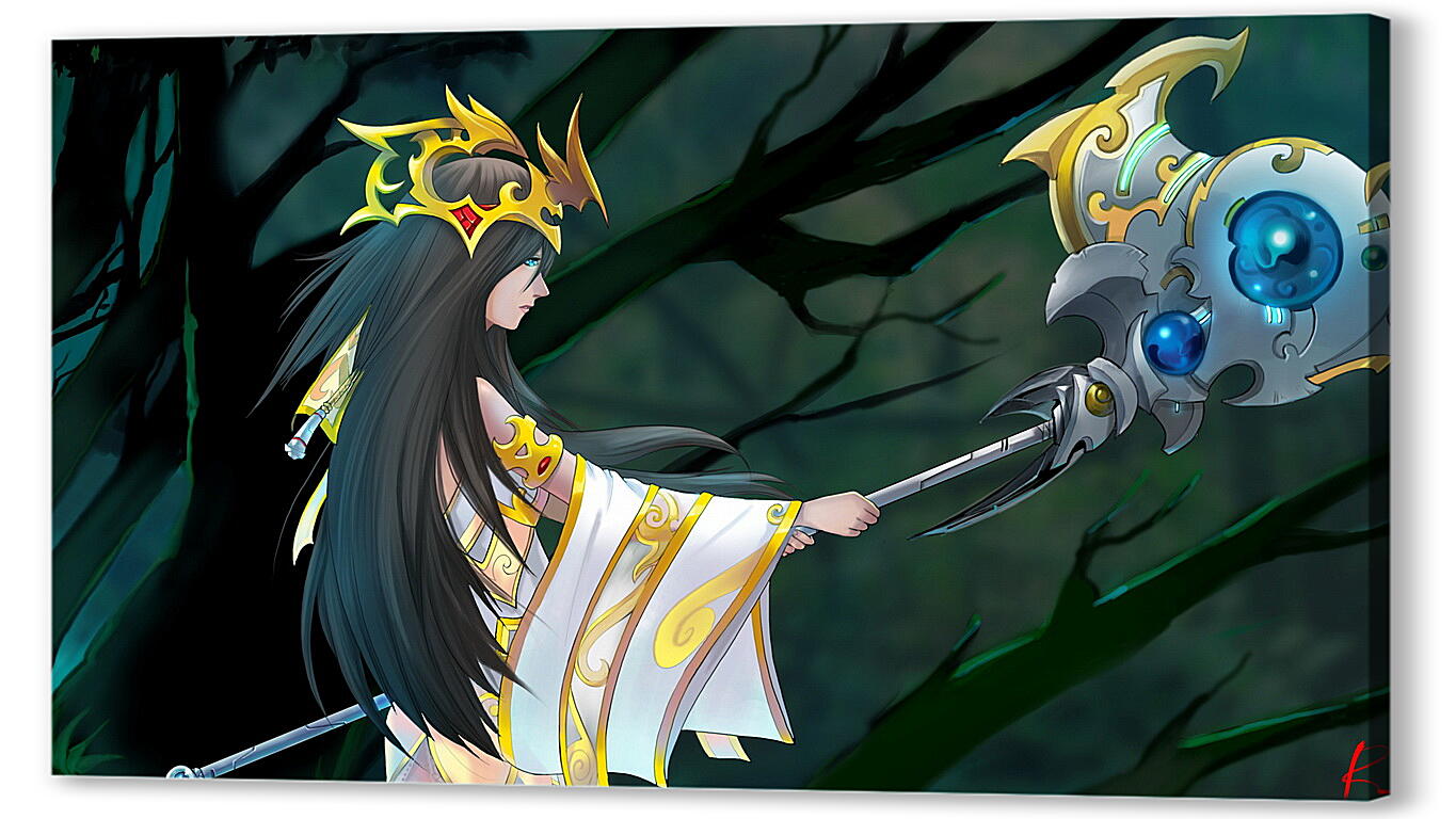 Постер warrior, league of legends, art
 артикул 21023