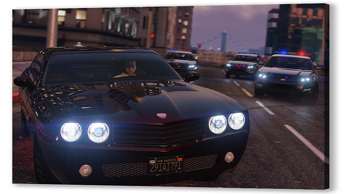 Постер Grand Theft Auto V
 артикул 21125