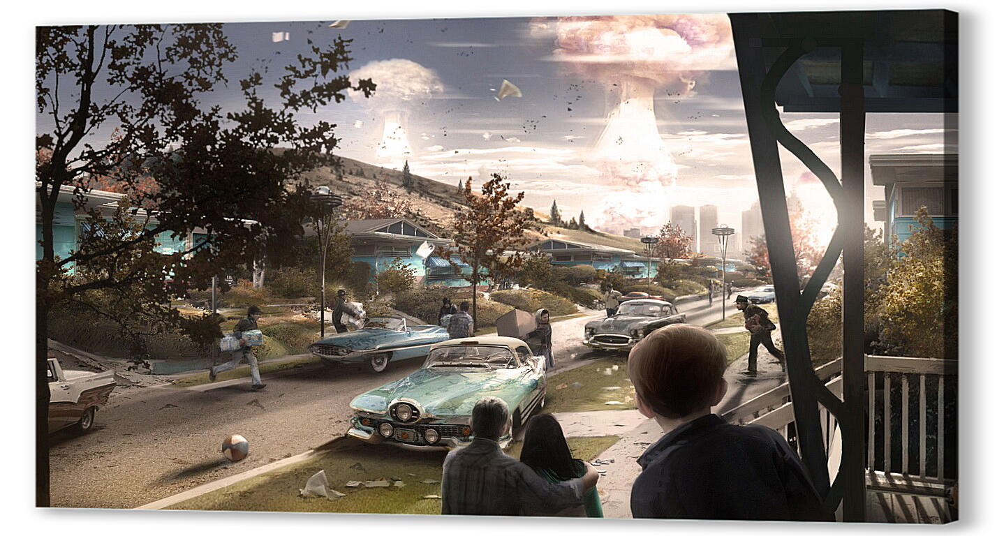 Постер (плакат) Fallout 4
 артикул 21184