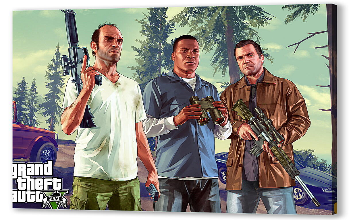 Постер Grand Theft Auto V
 артикул 21225