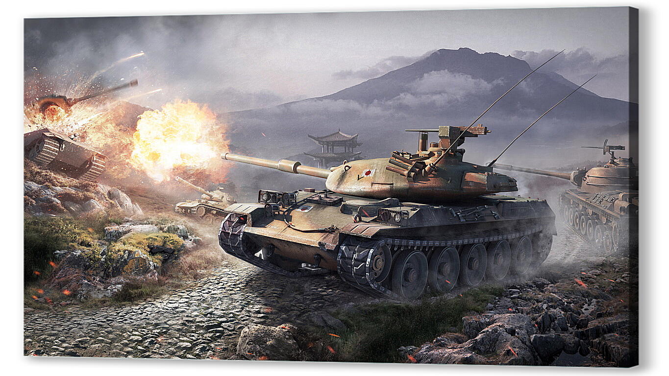 Постер (плакат) World Of Tanks артикул 21265