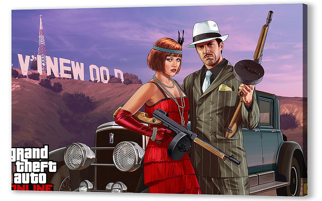 Постер (плакат) Grand Theft Auto V
 артикул 21290