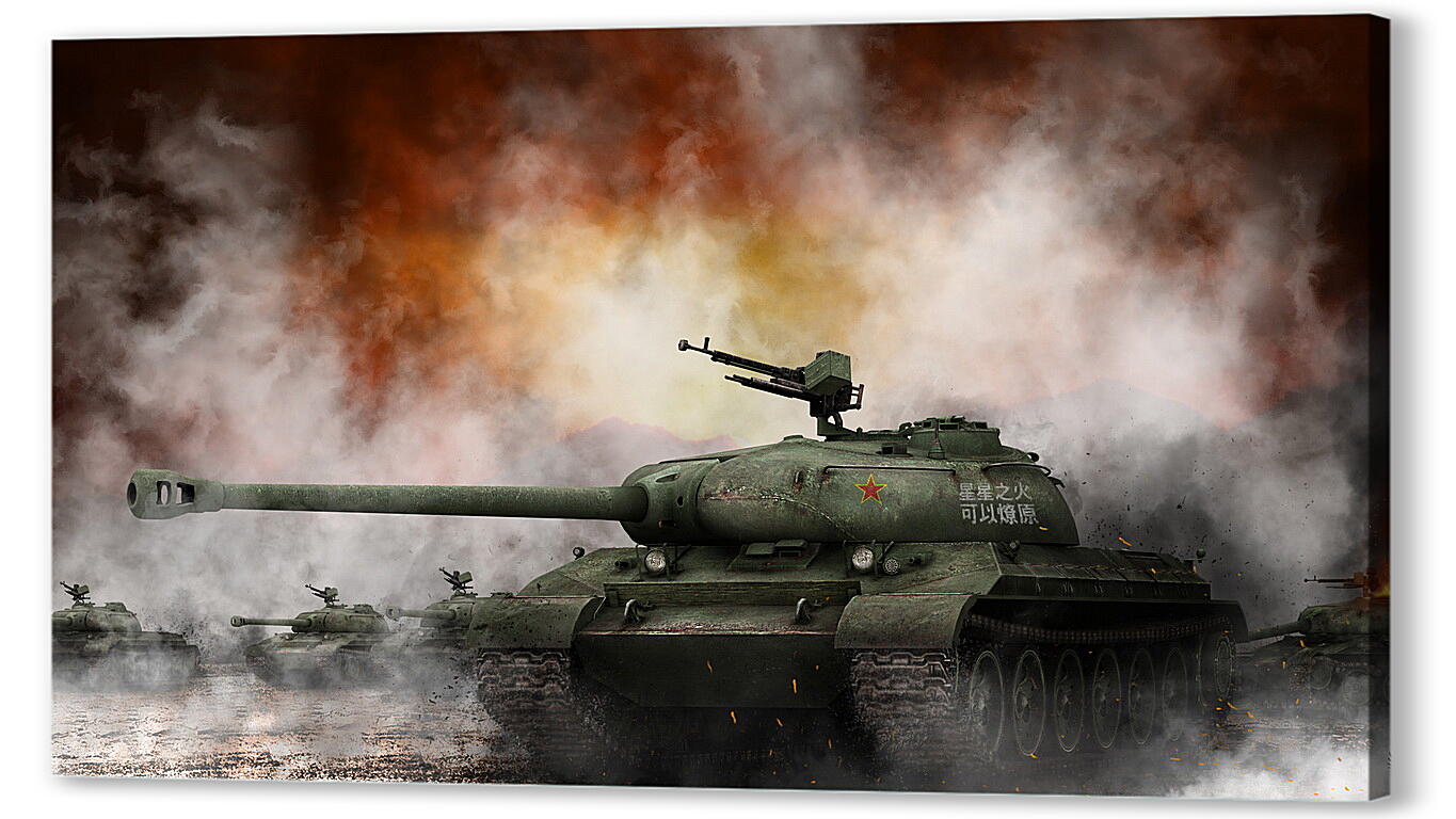 Постер (плакат) World Of Tanks артикул 21294