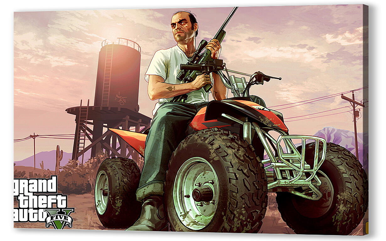 Постер Grand Theft Auto V
 артикул 21359