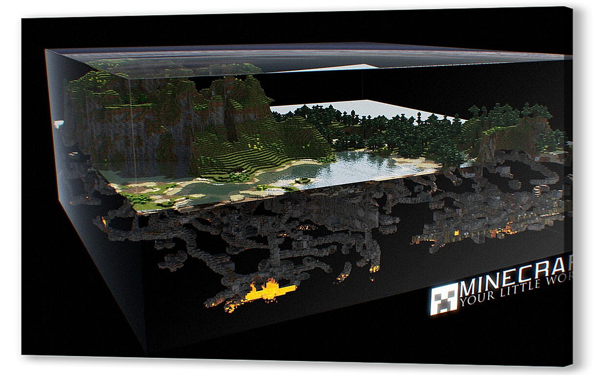 Постер Minecraft артикул 21362