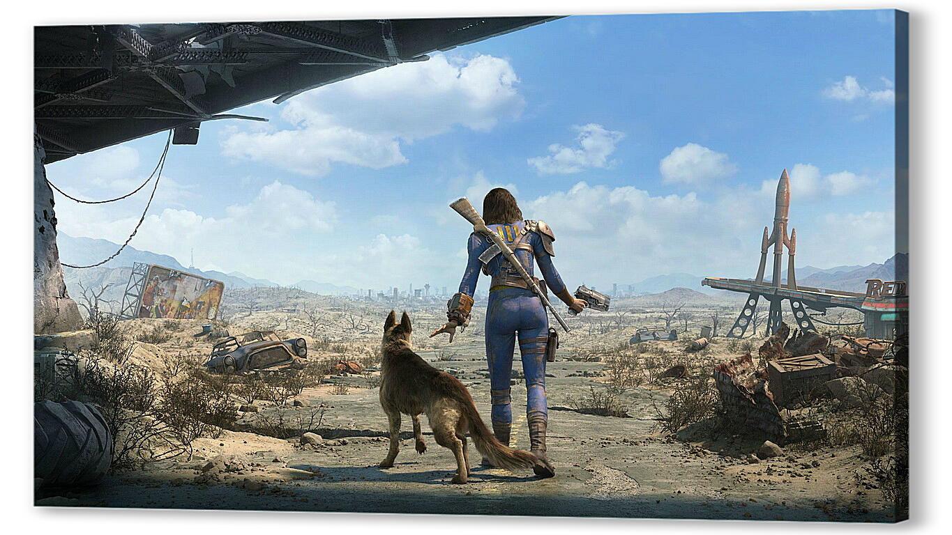 Постер (плакат) Fallout 4
 артикул 21379