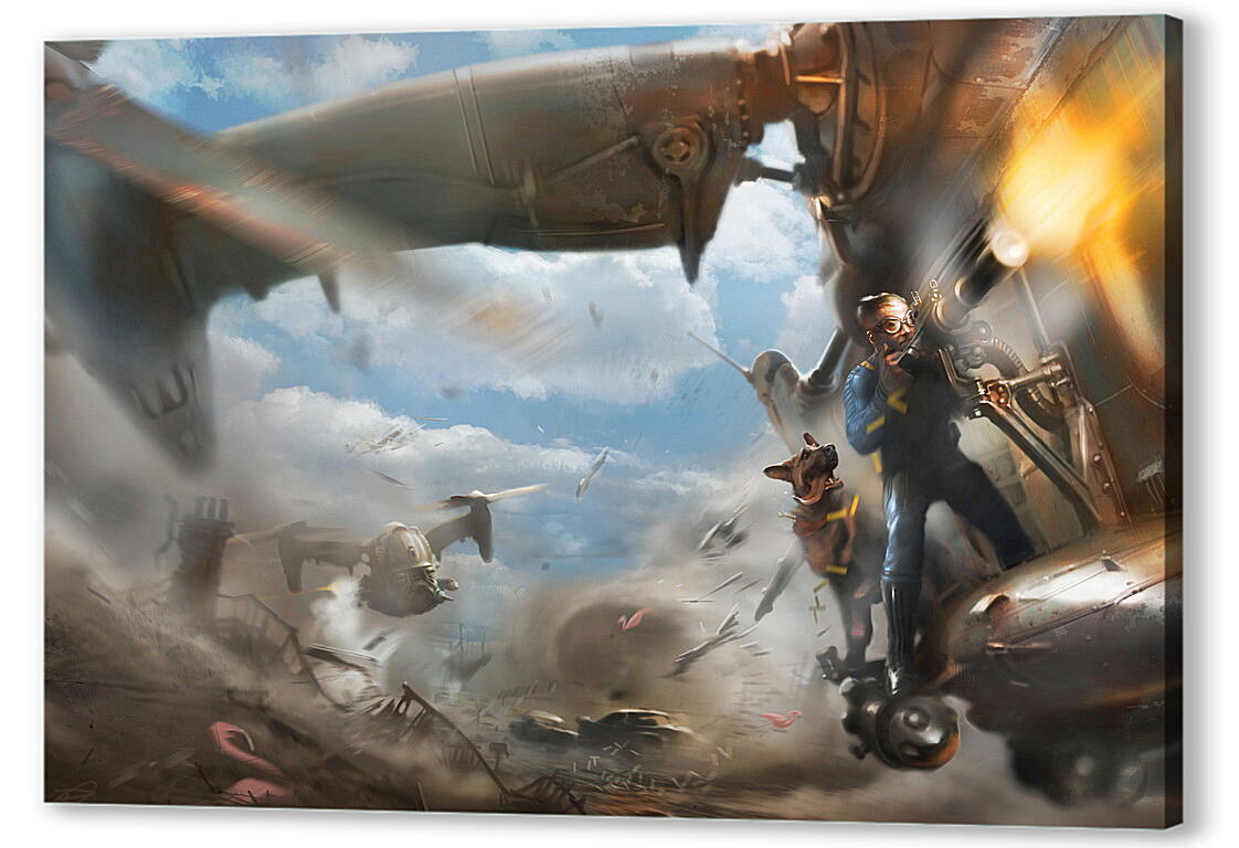 Постер (плакат) Fallout 4
 артикул 21388