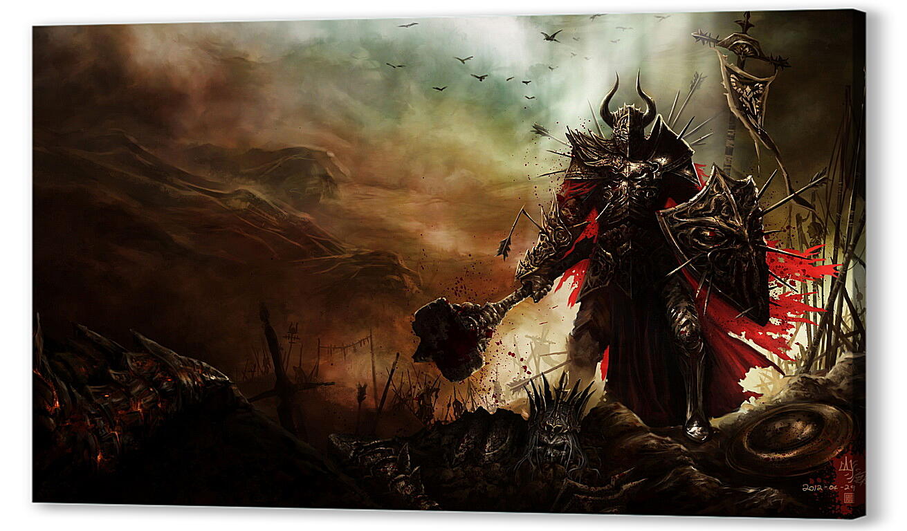 Постер (плакат) Diablo III артикул 21415