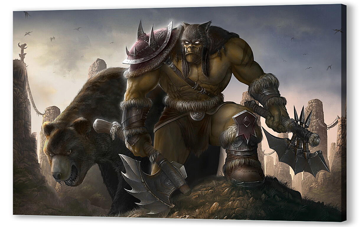 Постер (плакат) World Of Warcraft артикул 21419
