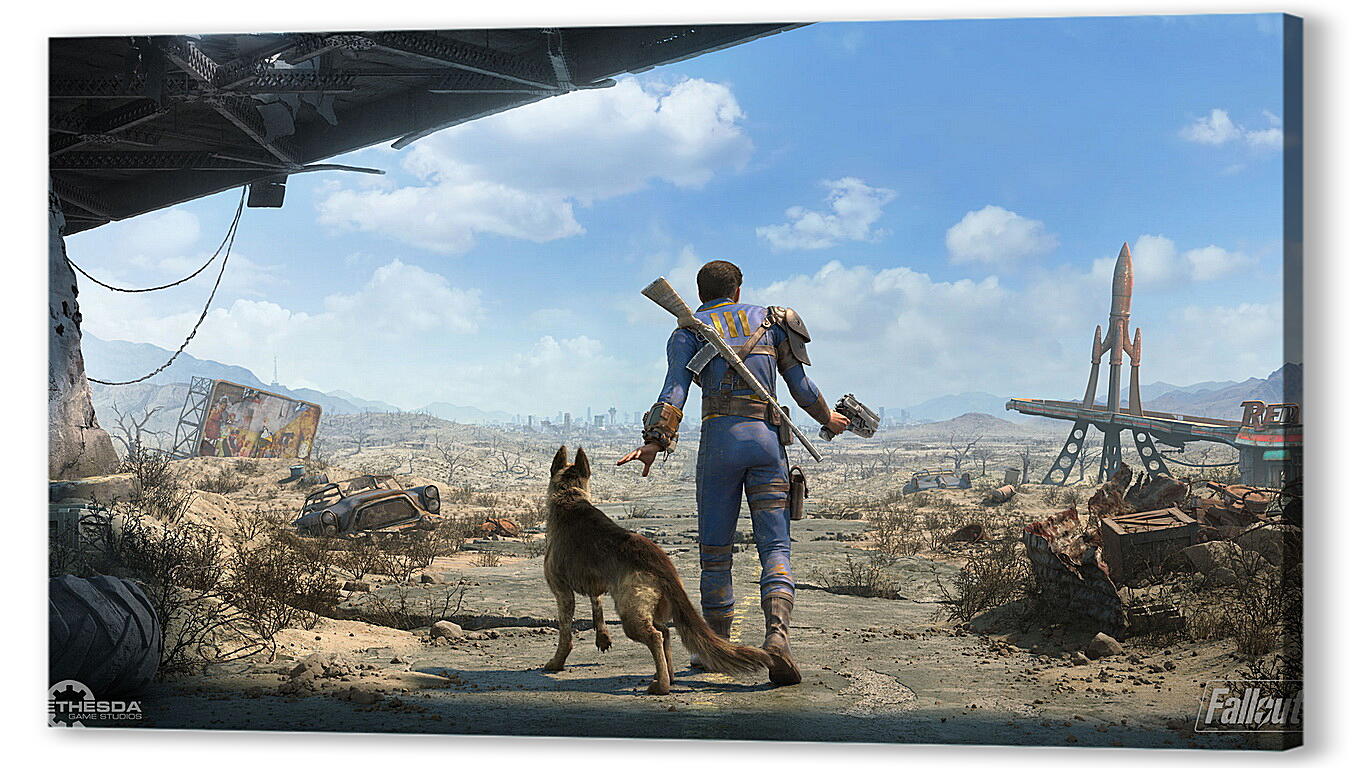 Постер (плакат) Fallout 4
 артикул 21427