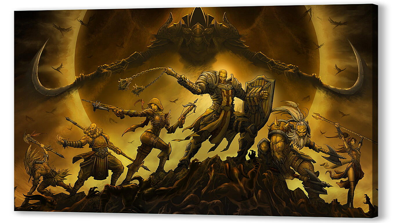 Постер (плакат) Diablo III: Reaper Of Souls артикул 21432