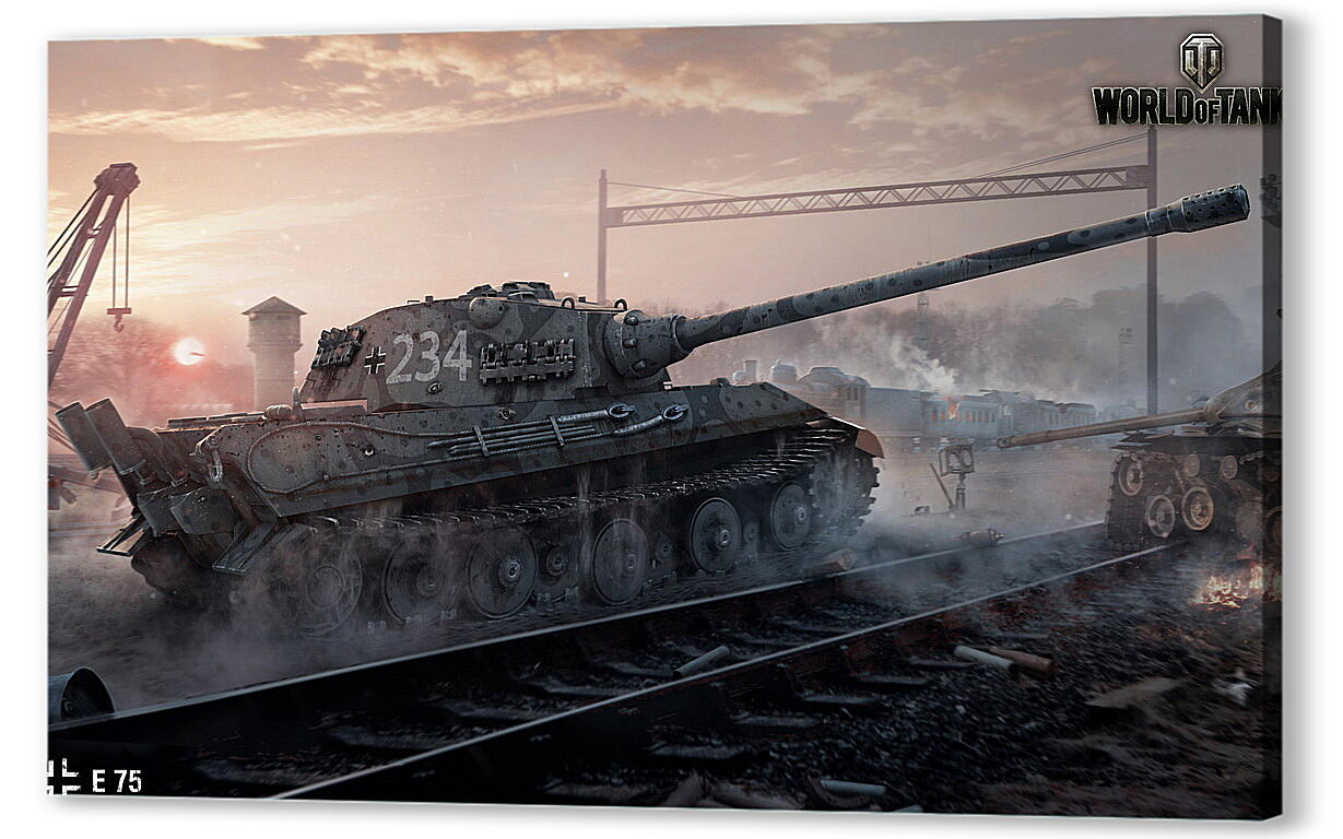 Постер (плакат) World Of Tanks артикул 21449